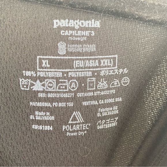 PATAGONIA Capilene 3 Midweight Thermal Pants Base Layer XL - Picture 3 of 4